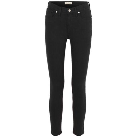 Madewell Denim - NWT Madewell High-Rise Skinny Jeans Black 25